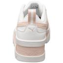 Puma Mayze Wedge Sneakers in White and Pink