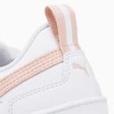 Puma Mayze Wedge Sneakers in White and Pink