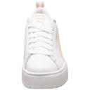 Puma Mayze Wedge Sneakers in White and Pink