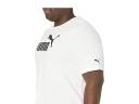 Puma Men's Big & Tall Essentials Logo Tee
