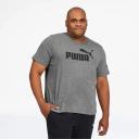 Puma Men's Big & Tall Essentials Logo Tee