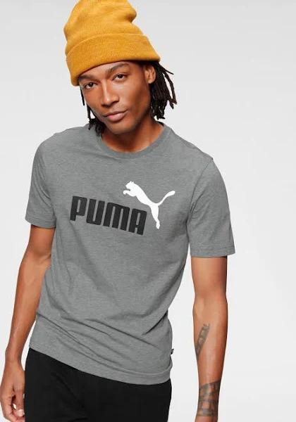 Puma Men's Big & Tall Essentials Logo Tee