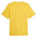 Puma Men's Essentials+ 2 Colour Logo Yellow Tee M