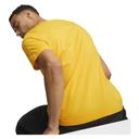 Puma Men's Essentials+ 2 Colour Logo Yellow Tee M