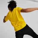Puma Men's Essentials+ 2 Colour Logo Yellow Tee M