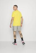 Puma Men's Essentials+ 2 Colour Logo Yellow Tee XXL