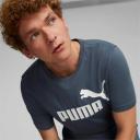 Puma Men's Essentials Logo Tee - Evening Sky