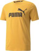 Puma Men's Essentials Logo Yellow Tee XXL