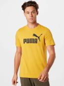 Puma Men's Essentials Logo Yellow Tee XXL