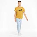 Puma Men's Essentials Logo Yellow Tee XXL
