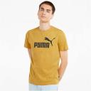 Puma Men's Essentials Logo Yellow Tee XXL