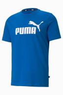 Puma Men's Essentials Short Sleeve Logo Tee - Royal