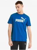 Puma Men's Essentials Short Sleeve Logo Tee - Royal