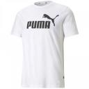 Puma Men's Essentials Short Sleeve Logo Tee - Royal
