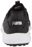 Puma Men's Ignite Fasten8 Golf Shoe, Black Silver White, 9 Wide
