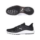 Puma Men's Ignite Fasten8 Golf Shoe, Black Silver White, 9 Wide