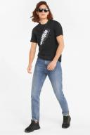 Puma Men's Puma Power Logo Tee - Black