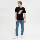 Puma Men's Puma Power Logo Tee - Black