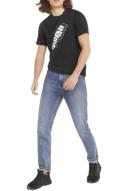 Puma Men's Puma Power Logo Tee - Black