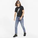 Puma Men's Puma Power Logo Tee - Black