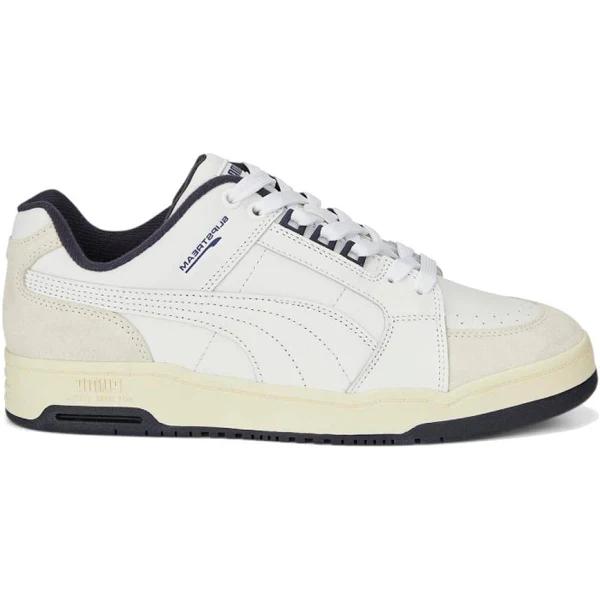 Puma Men's Slipstream Lo Retro Sneakers in White/Navy, Size UK 6 | END. Clothing