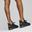 Puma Men's Sneaker Black & Cool Dark Axelion Refresh Sneaker 11.5