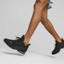 Puma Men's Sneaker Black & Cool Dark Axelion Refresh Sneaker 11.5