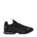 Puma Men's Sneaker Black & Cool Dark Axelion Refresh Sneaker 9.5