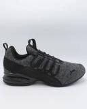 Puma Men's Sneaker Black & Quiet Shadow Axelion Sneaker 10