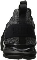 Puma Men's Sneaker Black & Quiet Shadow Axelion Sneaker 10