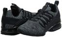 Puma Men's Sneaker Black & Quiet Shadow Axelion Sneaker 10