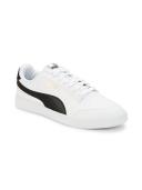 Puma Men's Sneaker White & Black Shuffle Sneaker 10