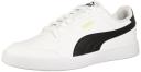 Puma Men's Sneaker White & Black Shuffle Sneaker 11.5
