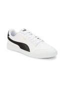 Puma Men's Sneaker White & Black Shuffle Sneaker 11.5