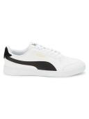 Puma Men's Sneaker White & Black Shuffle Sneaker 11.5