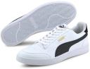 Puma Men's Sneaker White & Black Shuffle Sneaker 9