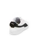 Puma Men's Sneaker White & Black Shuffle Sneaker 9