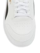 Puma Men's Sneaker White & Black Shuffle Sneaker 9