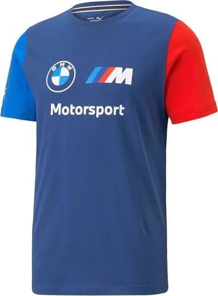 Puma Men's Standard BMW M Motorsport Essentials Logo Tee