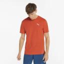 Puma Men's Tee Shirt Cherry Tomato Heather Run Favorite Crewneck Tee M