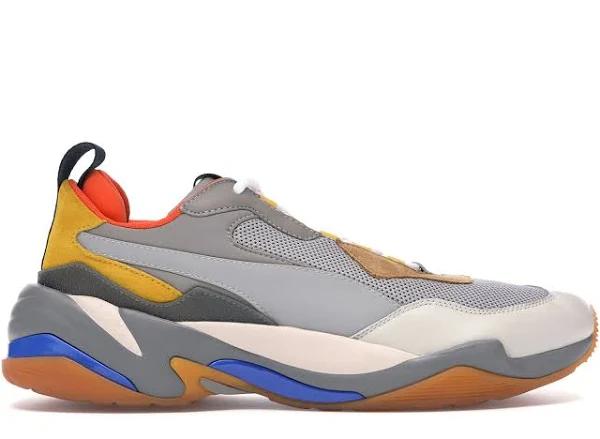 Puma Men's Thunder Spectra Sneakers - Drizzle Steel Grey - Size 11.5