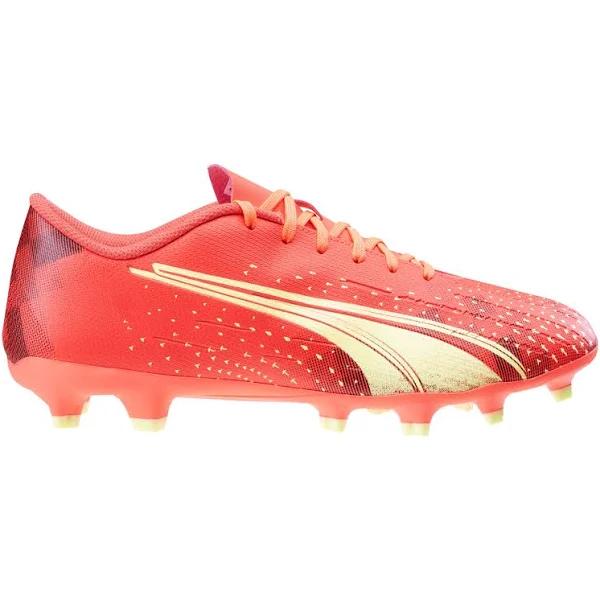 Puma Men’s Ultra Play FG/AG Football Boots - UK 11, Coral
