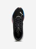 Puma Mens Deviate Nitro 2 Shoes Black/Fire/Blue