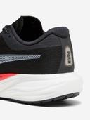 Puma Mens Deviate Nitro 2 Shoes Black/Fire/Blue