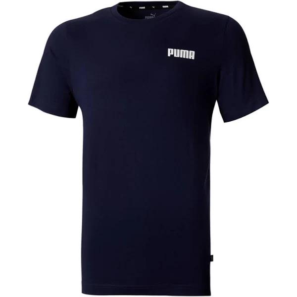 Puma Mens Ess Small Logo Tee Peacoat XSmall