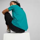 Puma Mens Essentials+ 2 Colour Logo Tee Blue M @ Rebel Active