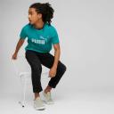 Puma Mens Essentials+ 2 Colour Logo Tee Blue M @ Rebel Active