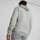 Puma | Mens Essentials Big Logo Hoodie (Medium Gray Heather) 3XL