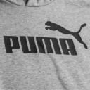 Puma | Mens Essentials Big Logo Hoodie (Medium Gray Heather) 3XL