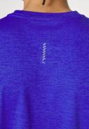 Puma Mens Favourite Heather Running Tee Blue S @ Rebel Active